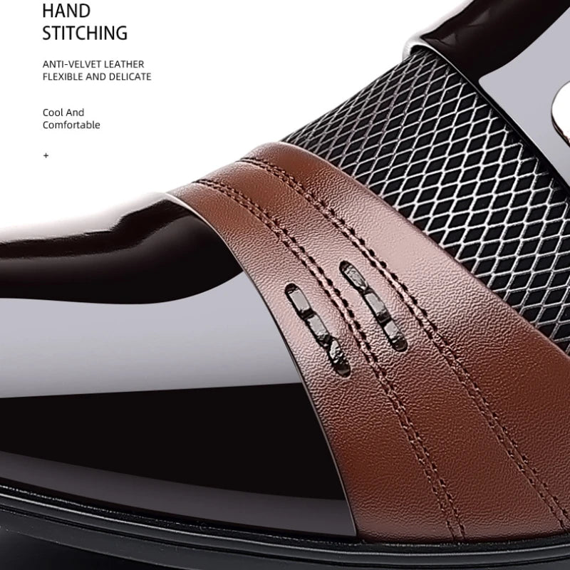 Montero Milan Oxford – Heel counter reinforcement detail