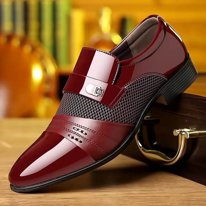 Montero Milan™ Lacquer Oxford Dress Shoes - Montero Milan