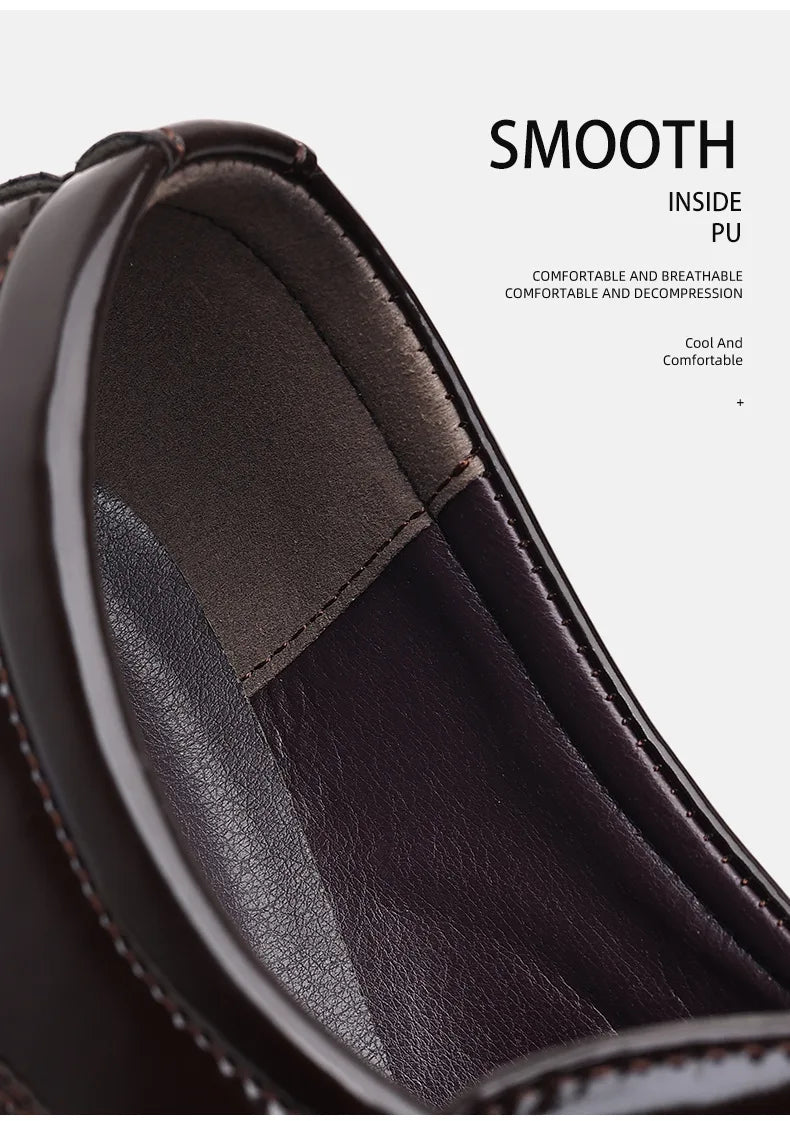Montero Milan Oxford – Side showing sleek silhouette