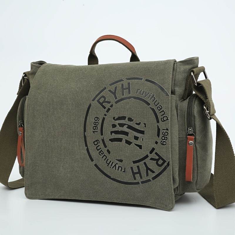 Montero Milan Canvas Messenger Bag - Montero Milan