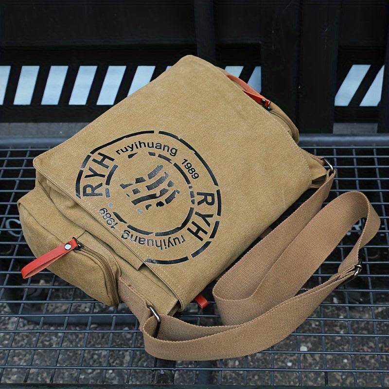 Montero Milan Canvas Messenger Bag - Montero Milan