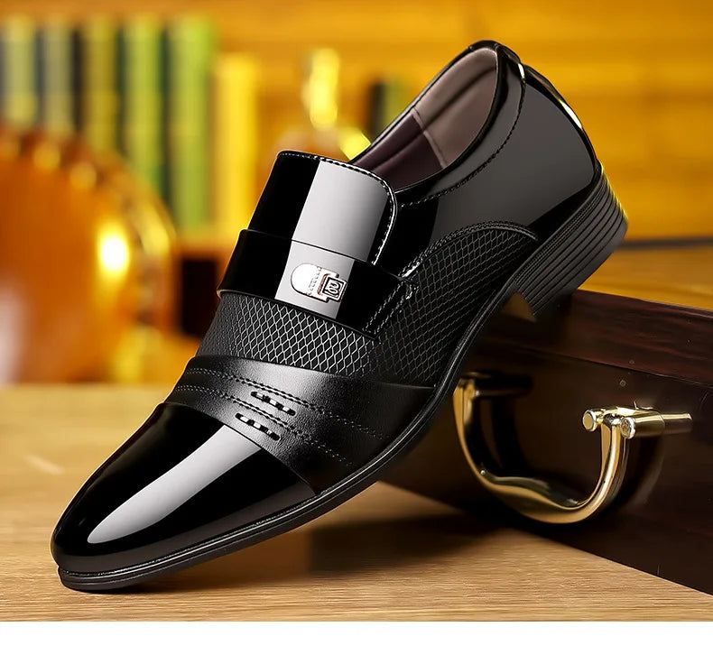 Montero Milan oxford dress shoes family lineup showing sizes 38‑48
