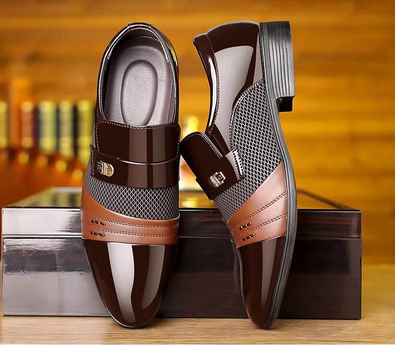 Montero Milan™ Lacquer Oxford Dress Shoes - Montero Milan