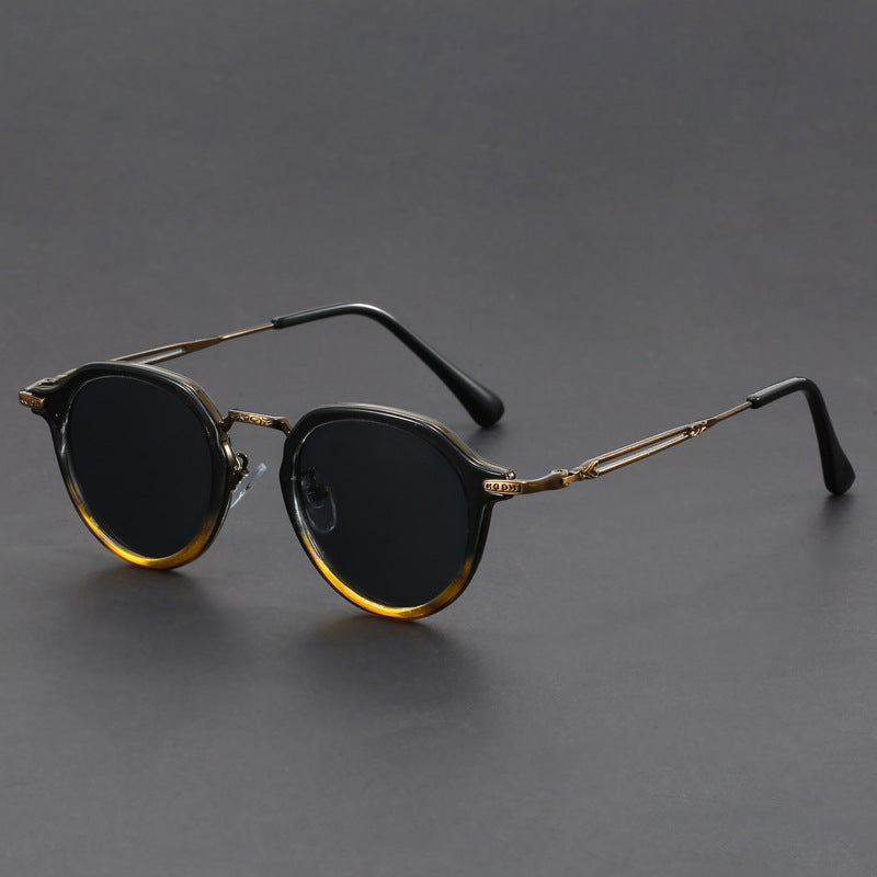 Classic Vintage Metal Sunglasses (UV400 Protection)