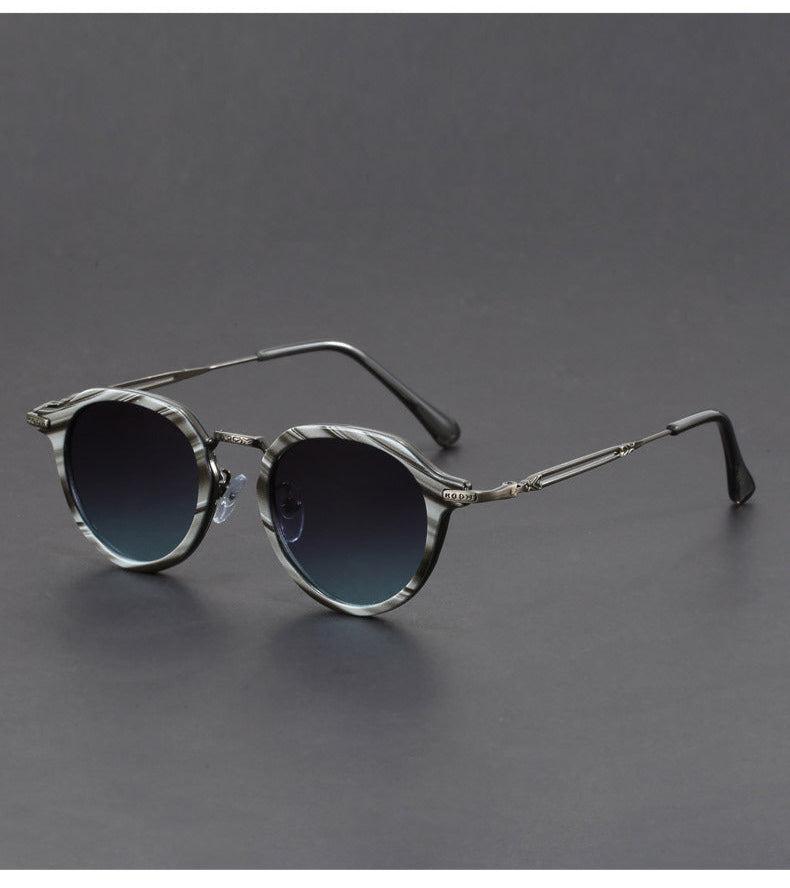 Classic Vintage Metal Sunglasses (UV400 Protection)
