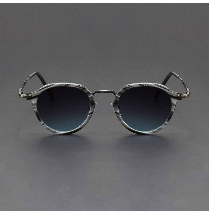 Classic Vintage Metal Sunglasses (UV400 Protection)