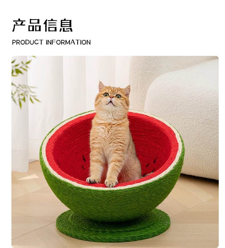 Watermelon Cat Scratcher Lounge - Montero Milan