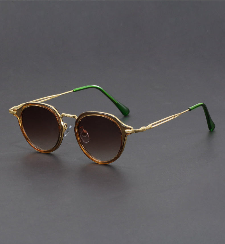Classic Vintage Metal Sunglasses (UV400 Protection)