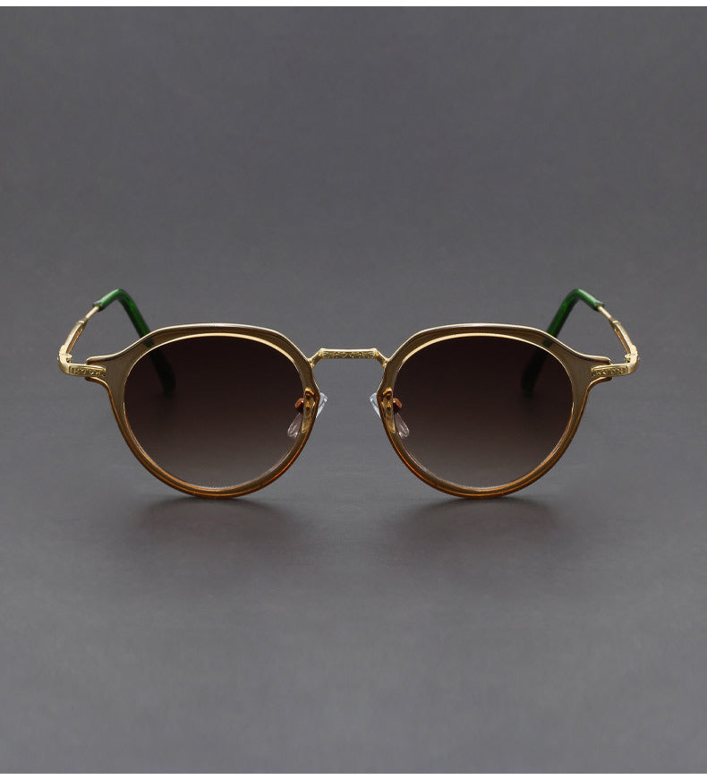 Classic Vintage Metal Sunglasses (UV400 Protection)