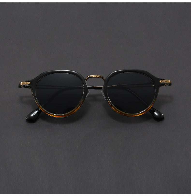 Classic Vintage Metal Sunglasses (UV400 Protection)