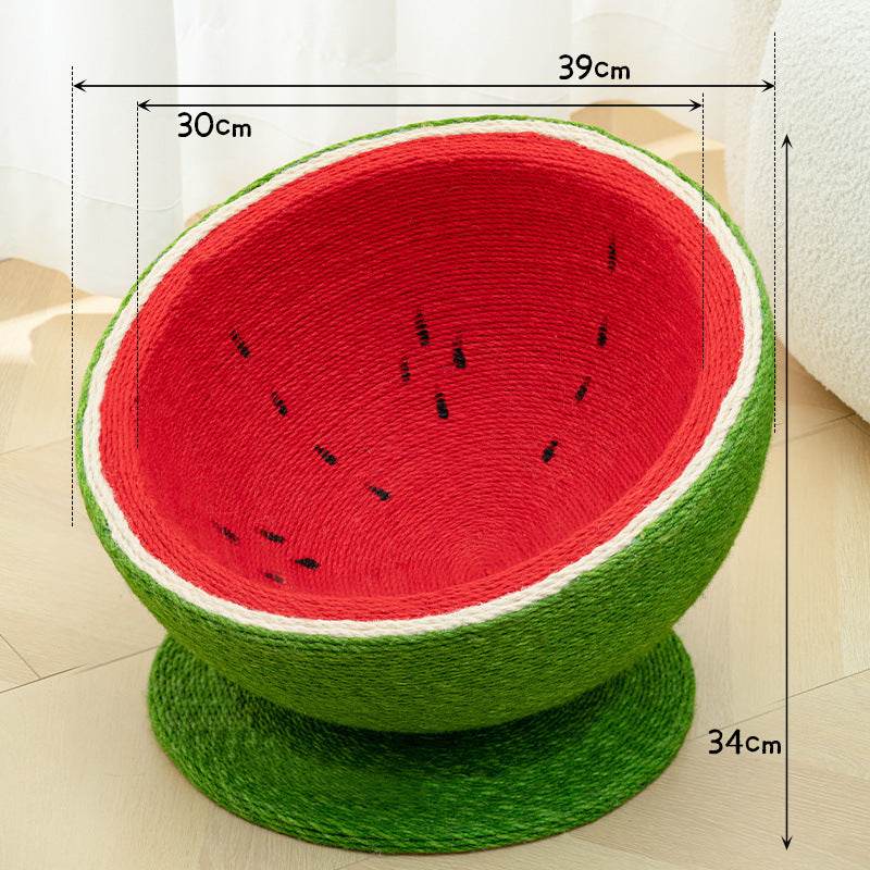 Watermelon Cat Scratcher Lounge - Montero Milan