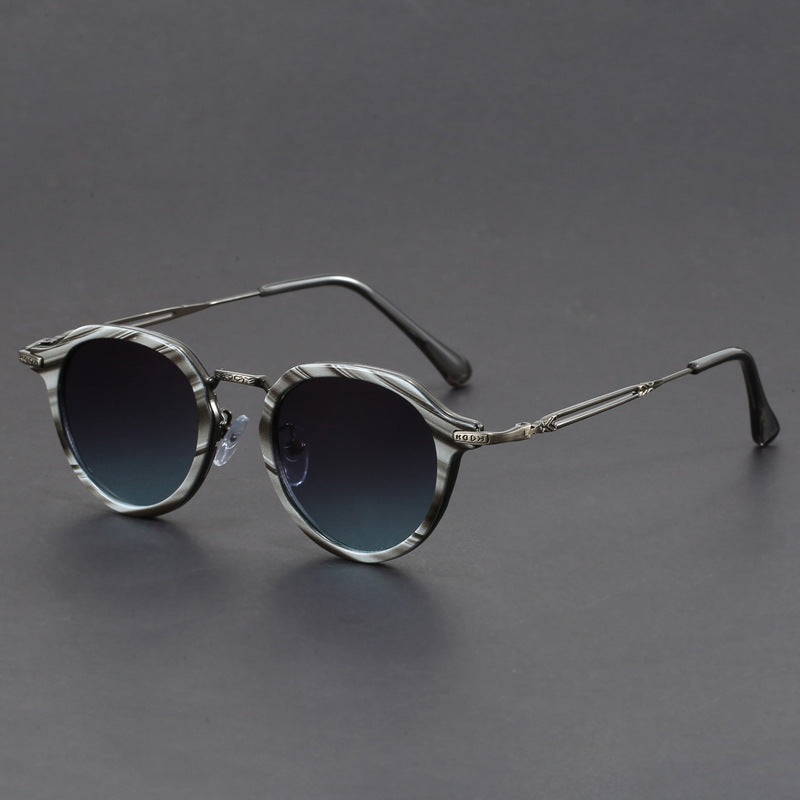 Classic Vintage Metal Sunglasses (UV400 Protection)