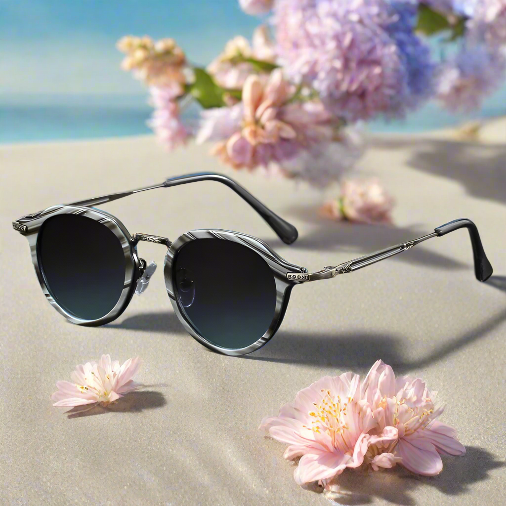 Classic Vintage Metal Sunglasses (UV400 Protection)