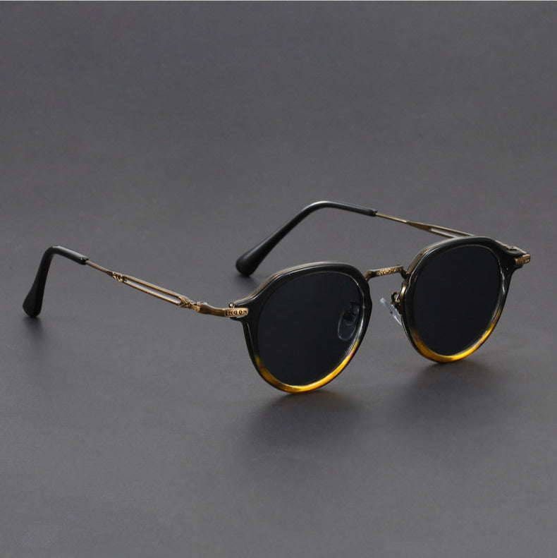 Classic Vintage Metal Sunglasses (UV400 Protection)