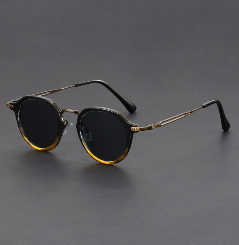 Classic Vintage Metal Sunglasses (UV400 Protection)
