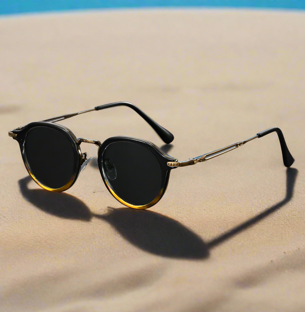 Classic Vintage Metal Sunglasses (UV400 Protection)