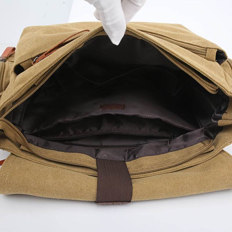 Montero Milan Canvas Messenger Bag - Montero Milan