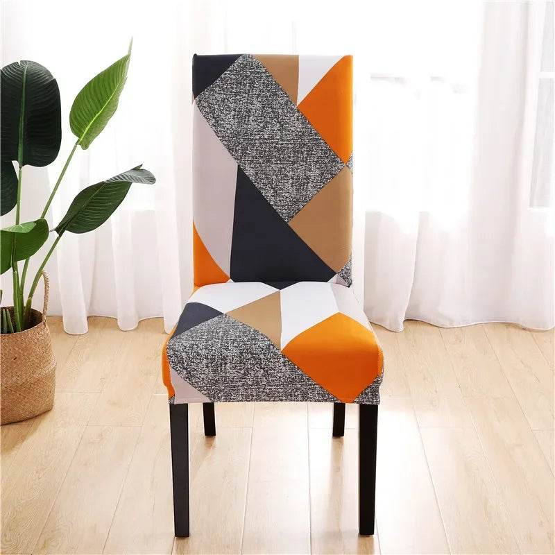 Sovana Home Stretch Chair Covers – Designer Print Edition - Montero Milan