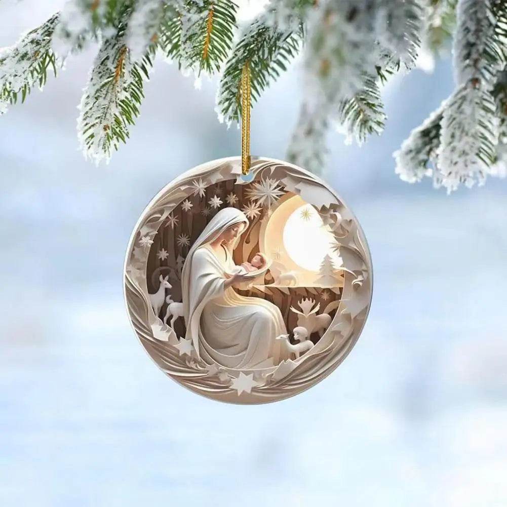 Classic Christmas Nativity Ornaments ( 1 PCs / 9 PCs Set ) - Montero Milan