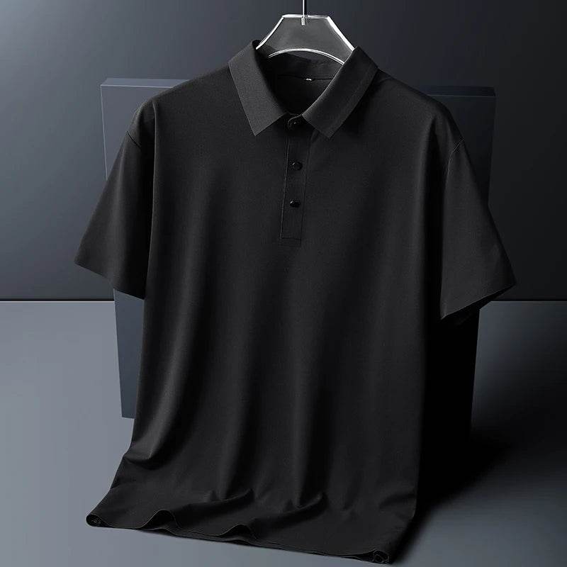 Classic Fit Moisture-Wicking Polo Shirt - Montero Milan