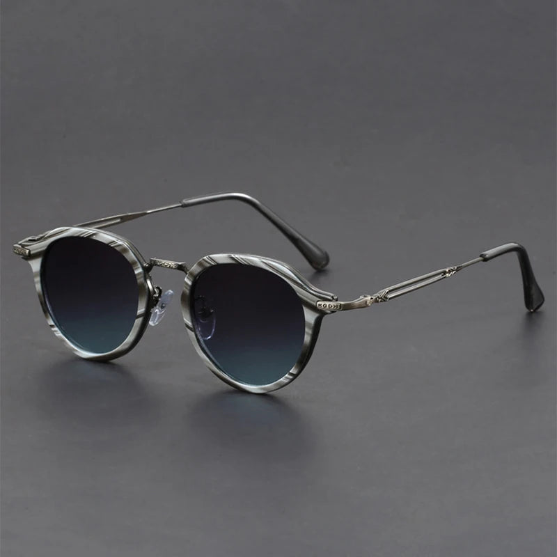 Classic Vintage Metal Sunglasses (UV400 Protection)