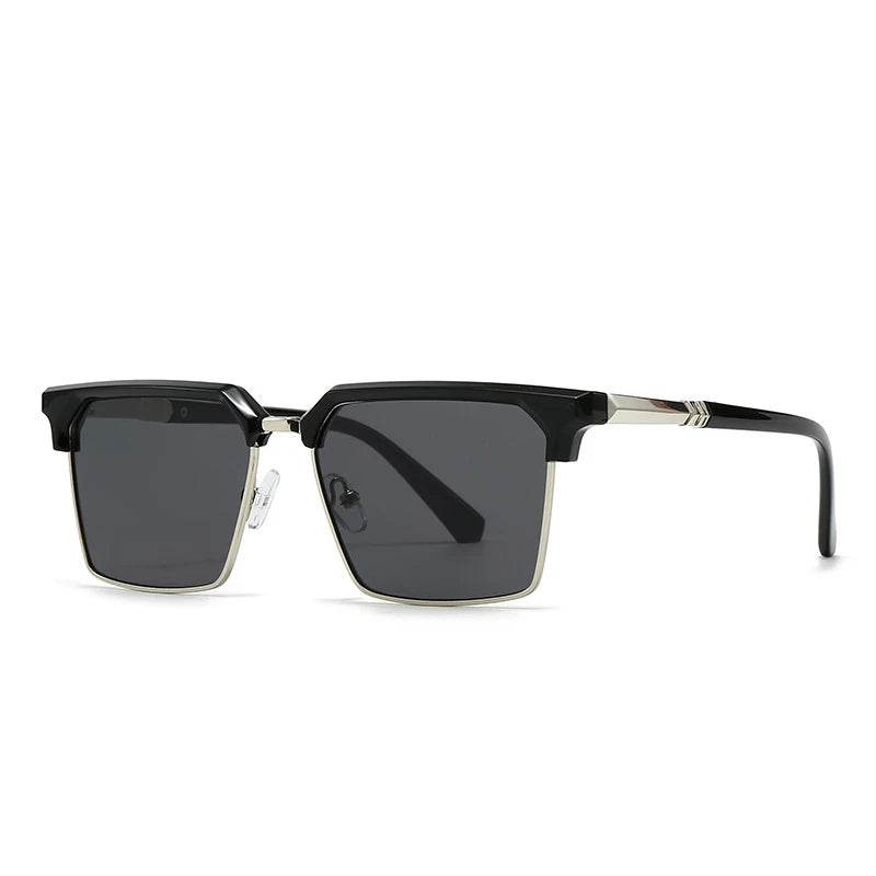 SHAUNA Square Women Fashion Sunglasses Gradient Men Vintage Green Sun Glasses Shades UV400 - Montero Milan