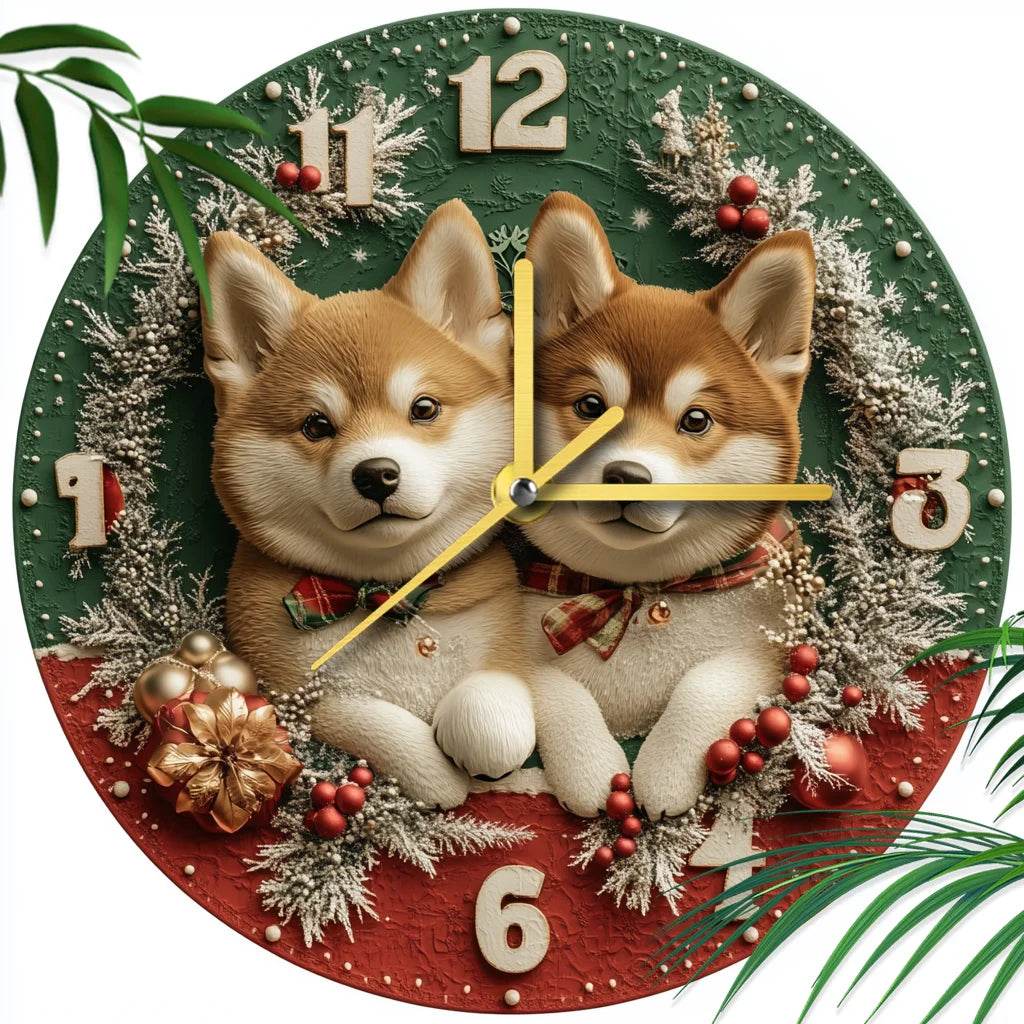 Akita Silent Wall Clock - Montero Milan