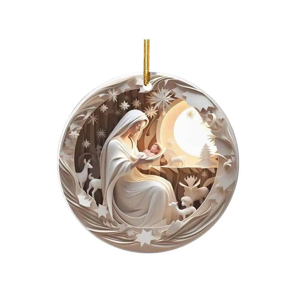 Classic Christmas Nativity Ornaments ( 1 PCs / 9 PCs Set ) - Montero Milan