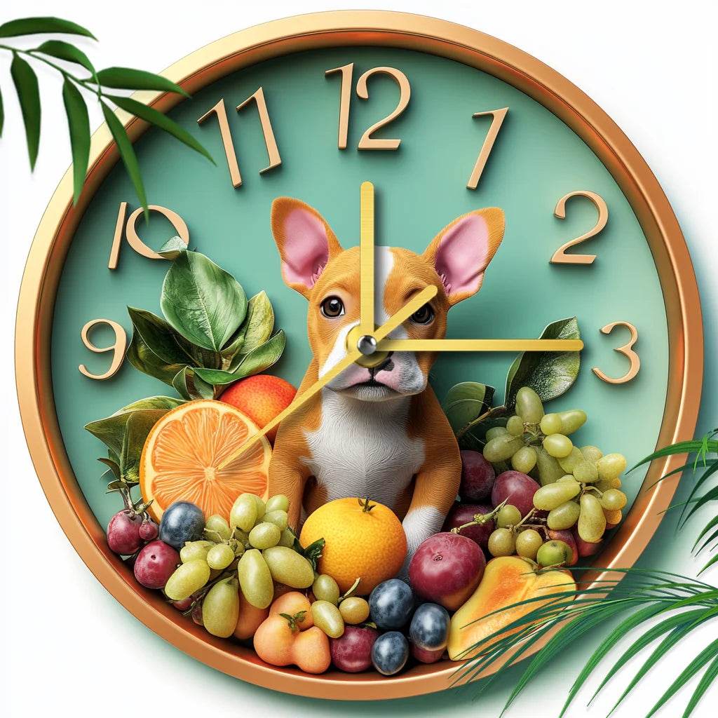 Bulldog Silent Wall Clock - Montero Milan