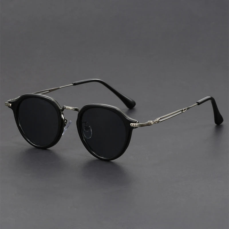 Classic Vintage Metal Sunglasses (UV400 Protection)