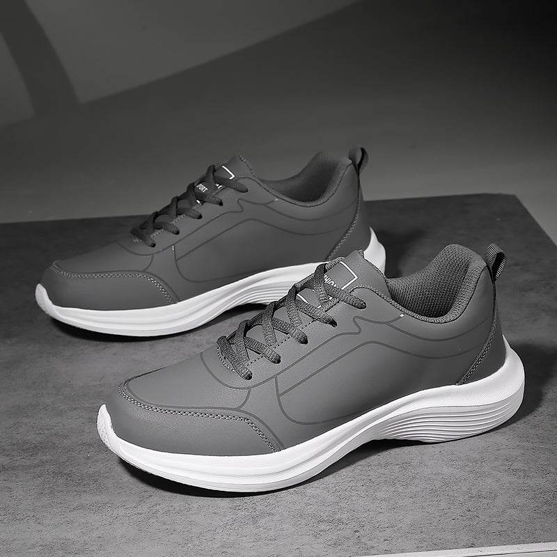 New Men Running Shoes Winter Warm Male Sneakers Anti-slip Breathable Men's Walking Shoes Lace Up Soft Casual Shoes Lightweight - Montero Milan