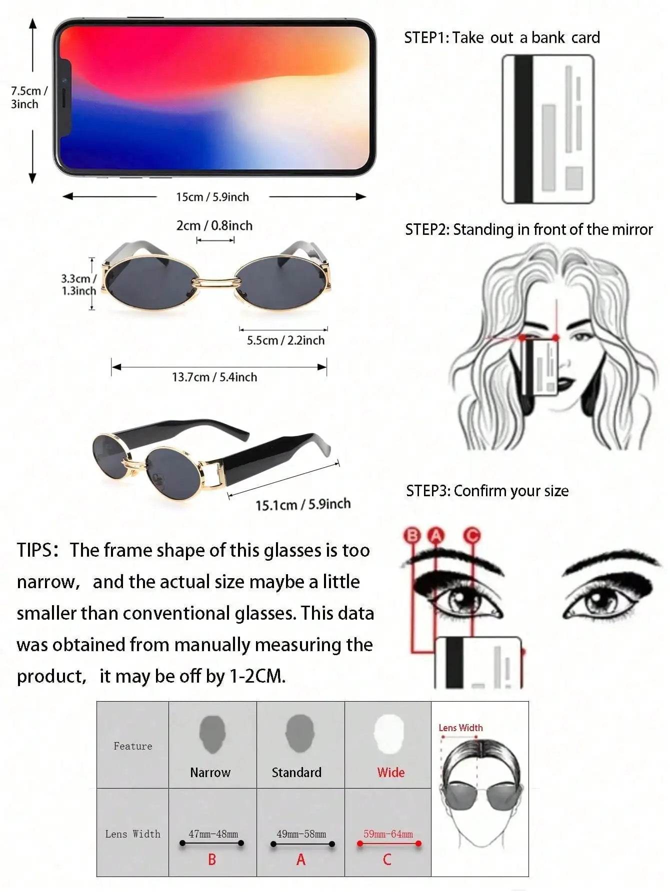 Gold Oval Retro Sunglasses - Montero Milan