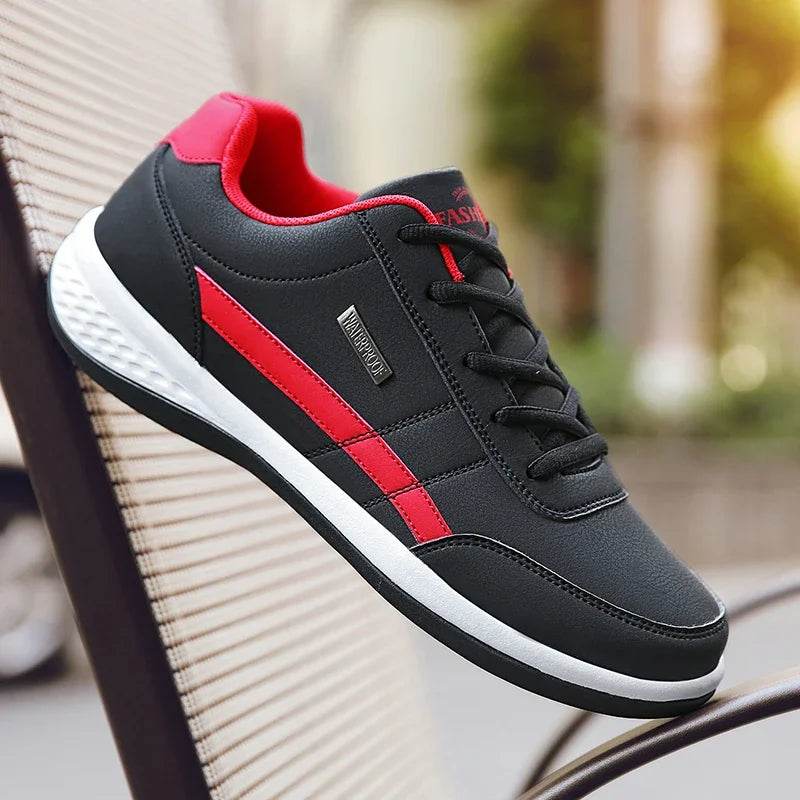 VeroLift™ Waterproof Leather Sneakers - Montero Milan