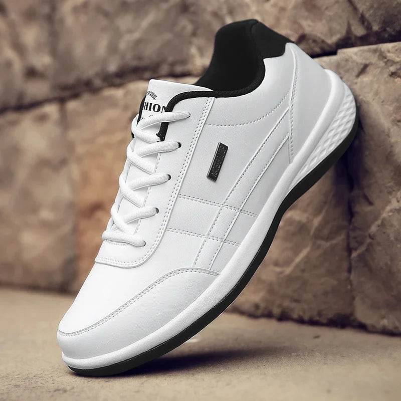 VeroLift™ Waterproof Leather Sneakers - Montero Milan