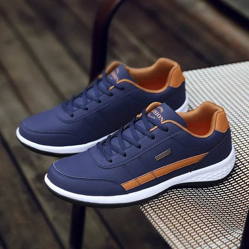 VeroLift™ Waterproof Leather Sneakers - Montero Milan