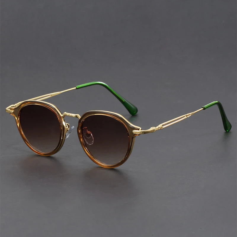 Classic Vintage Metal Sunglasses (UV400 Protection)