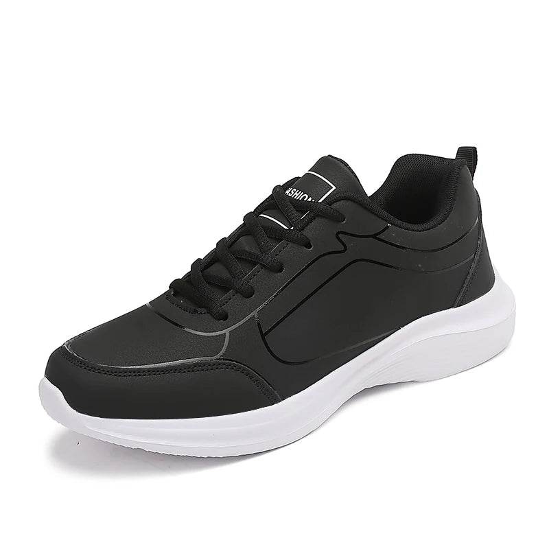 New Men Running Shoes Winter Warm Male Sneakers Anti-slip Breathable Men's Walking Shoes Lace Up Soft Casual Shoes Lightweight - Montero Milan