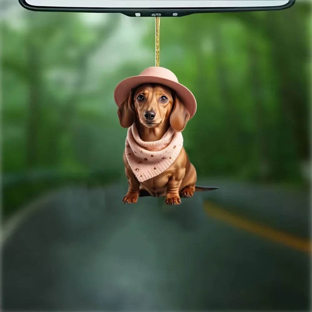 Adorable Puppy Hanging Ornament - Montero Milan