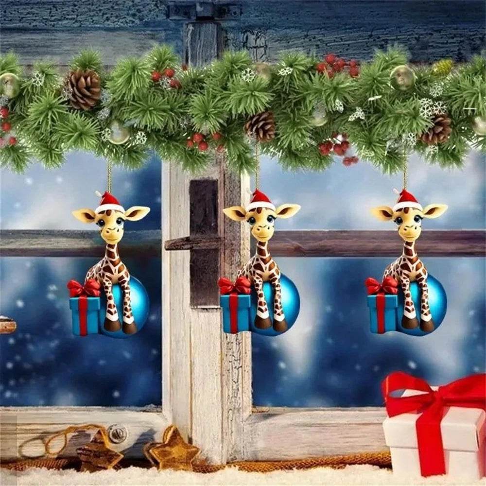 Giraffe Hanging Ornament - Montero Milan