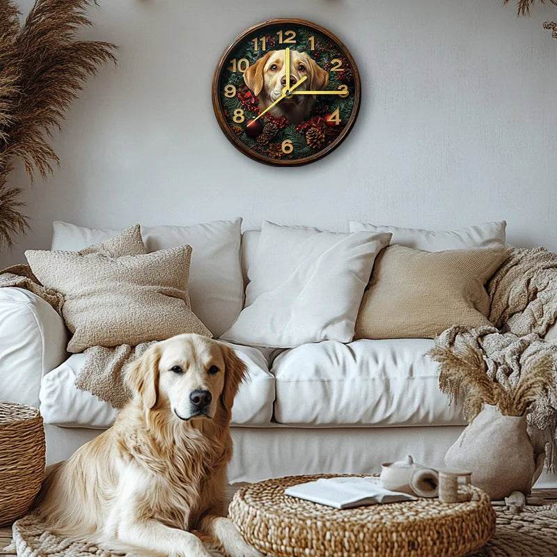 Labrador Retriever Silent Wall Clock - Montero Milan