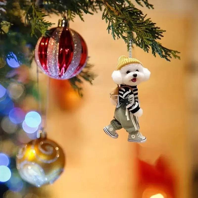 Adorable Puppy Hanging Ornament ( 1 PCs / 4 PCs) - Montero Milan