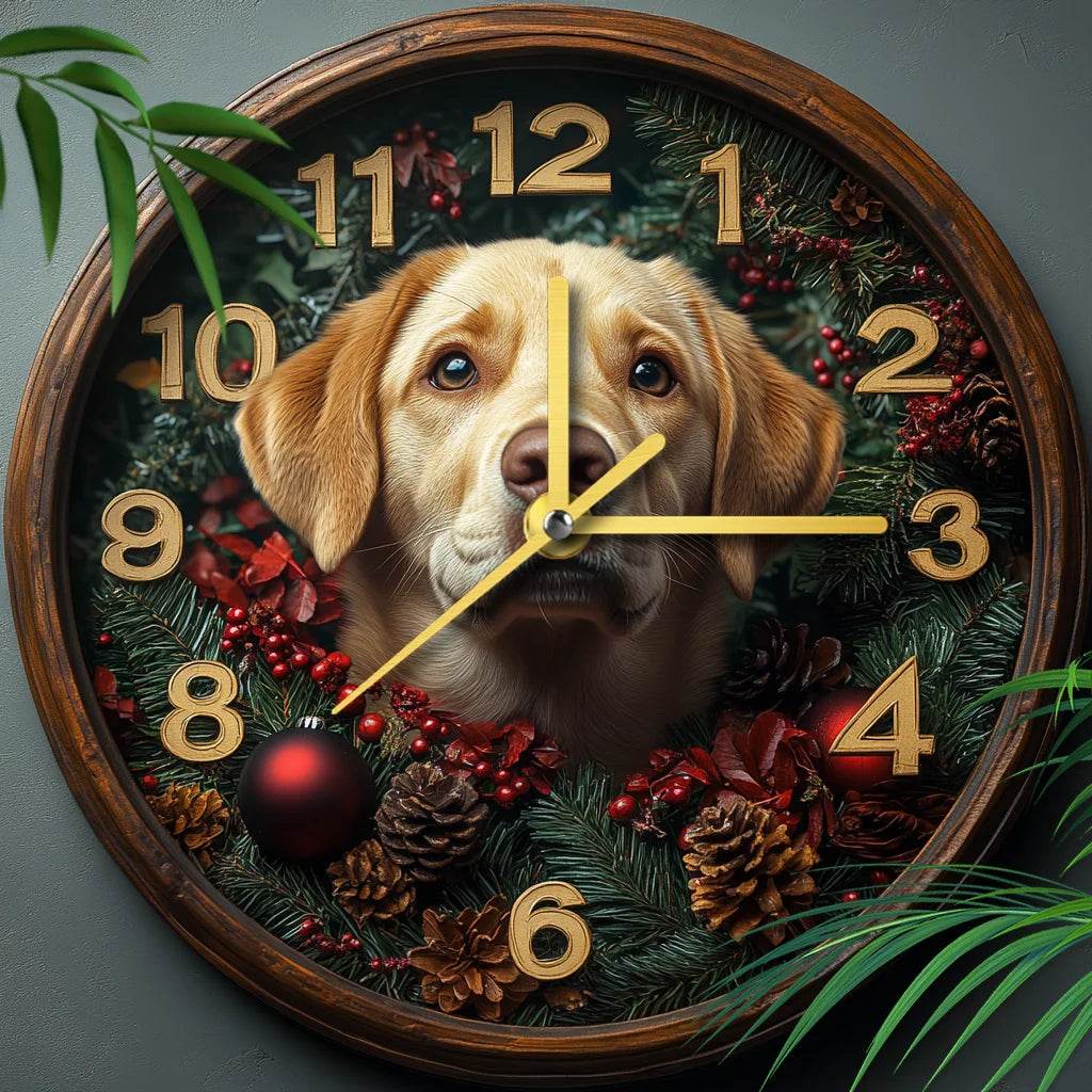 Labrador Retriever Silent Wall Clock - Montero Milan