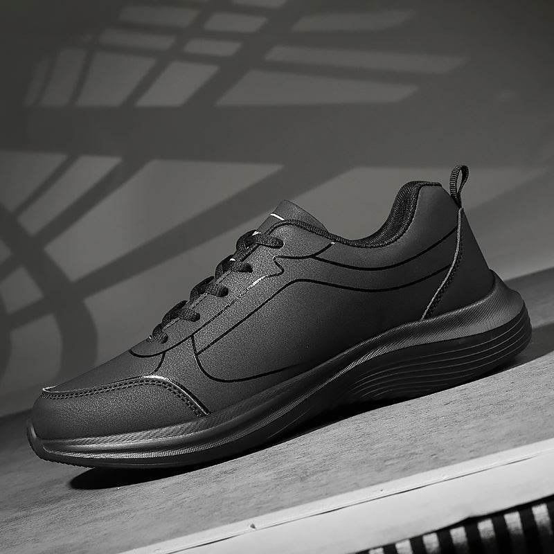 New Men Running Shoes Winter Warm Male Sneakers Anti-slip Breathable Men's Walking Shoes Lace Up Soft Casual Shoes Lightweight - Montero Milan