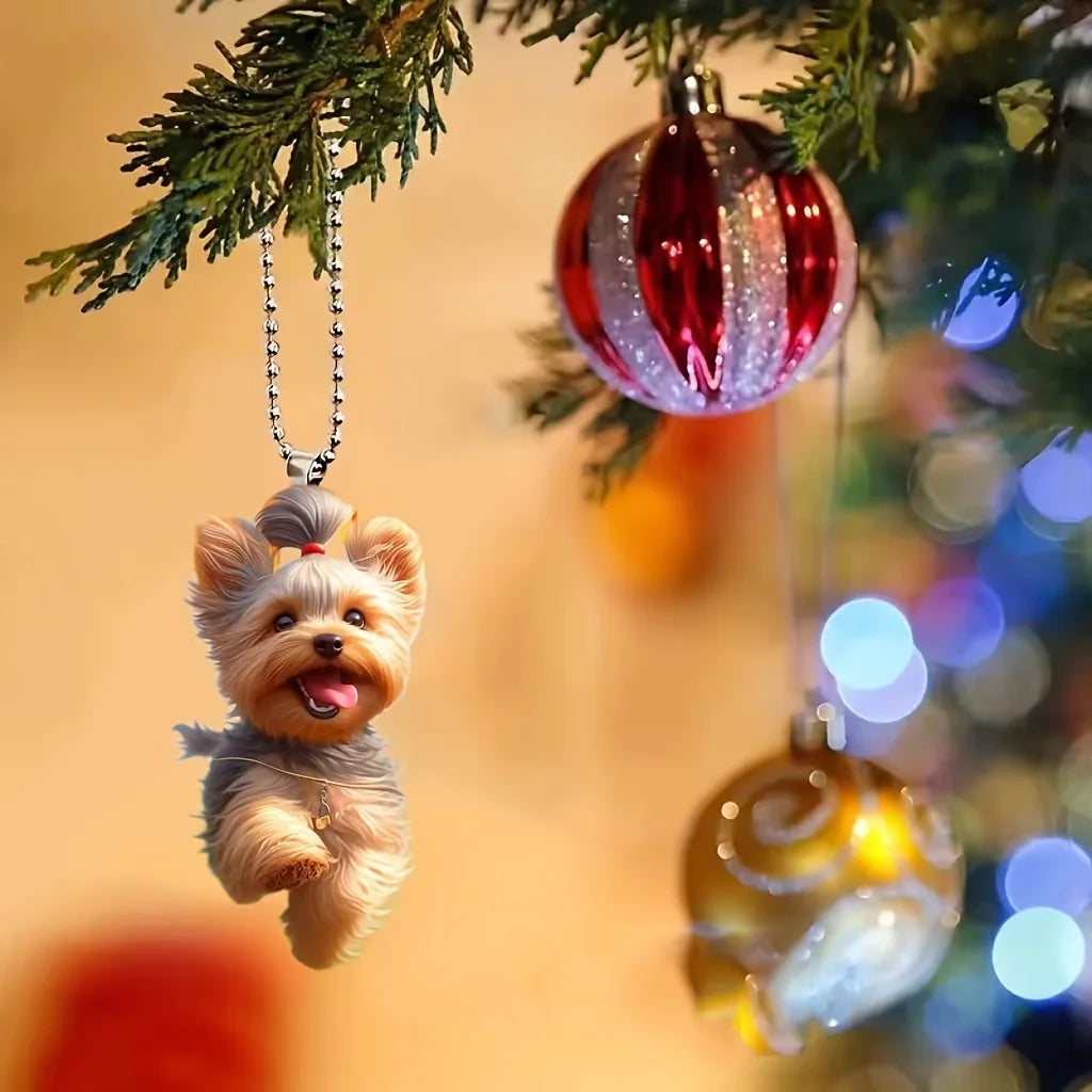 Adorable Puppy Hanging Ornament