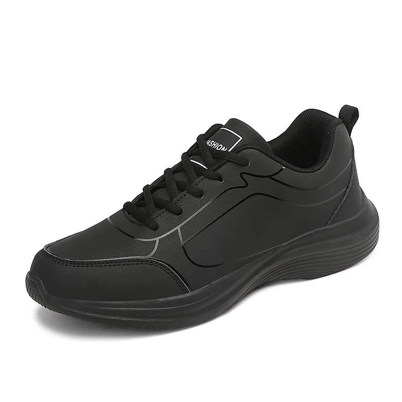New Men Running Shoes Winter Warm Male Sneakers Anti-slip Breathable Men's Walking Shoes Lace Up Soft Casual Shoes Lightweight - Montero Milan