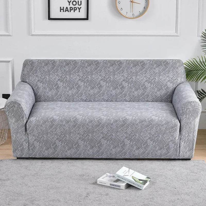 Luxury Textured Stretch Sofa Cover - Montero Milan