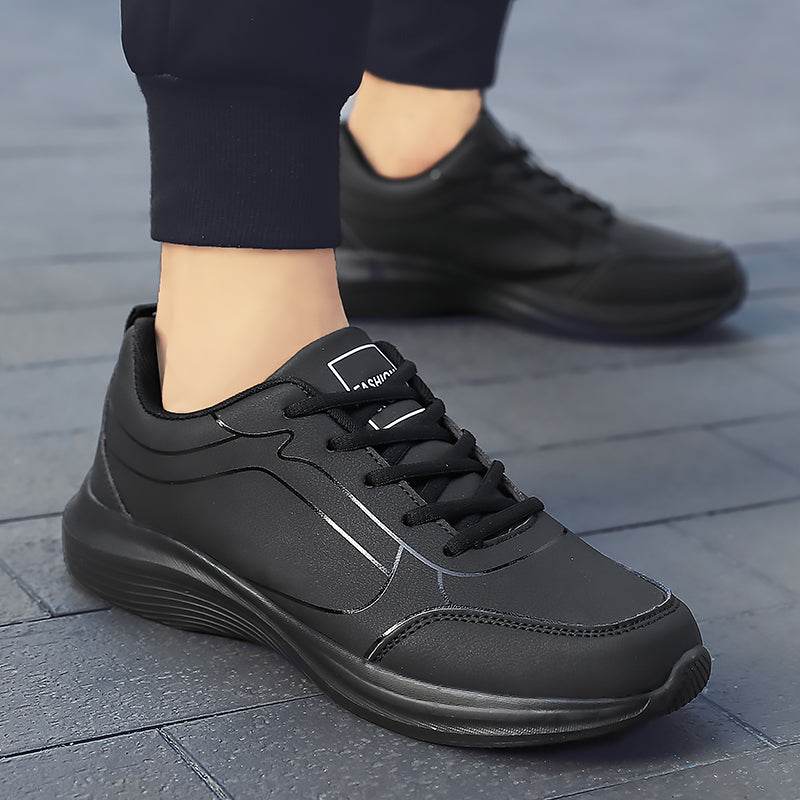 New Men Running Shoes Winter Warm Male Sneakers Anti-slip Breathable Men's Walking Shoes Lace Up Soft Casual Shoes Lightweight - Montero Milan