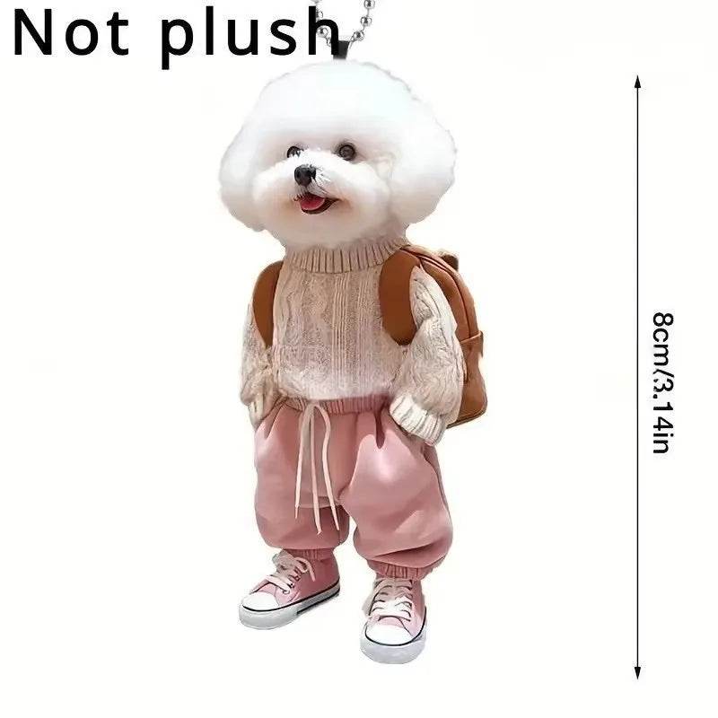 Adorable Puppy Hanging Ornament ( 1 PCs / 4 PCs) - Montero Milan