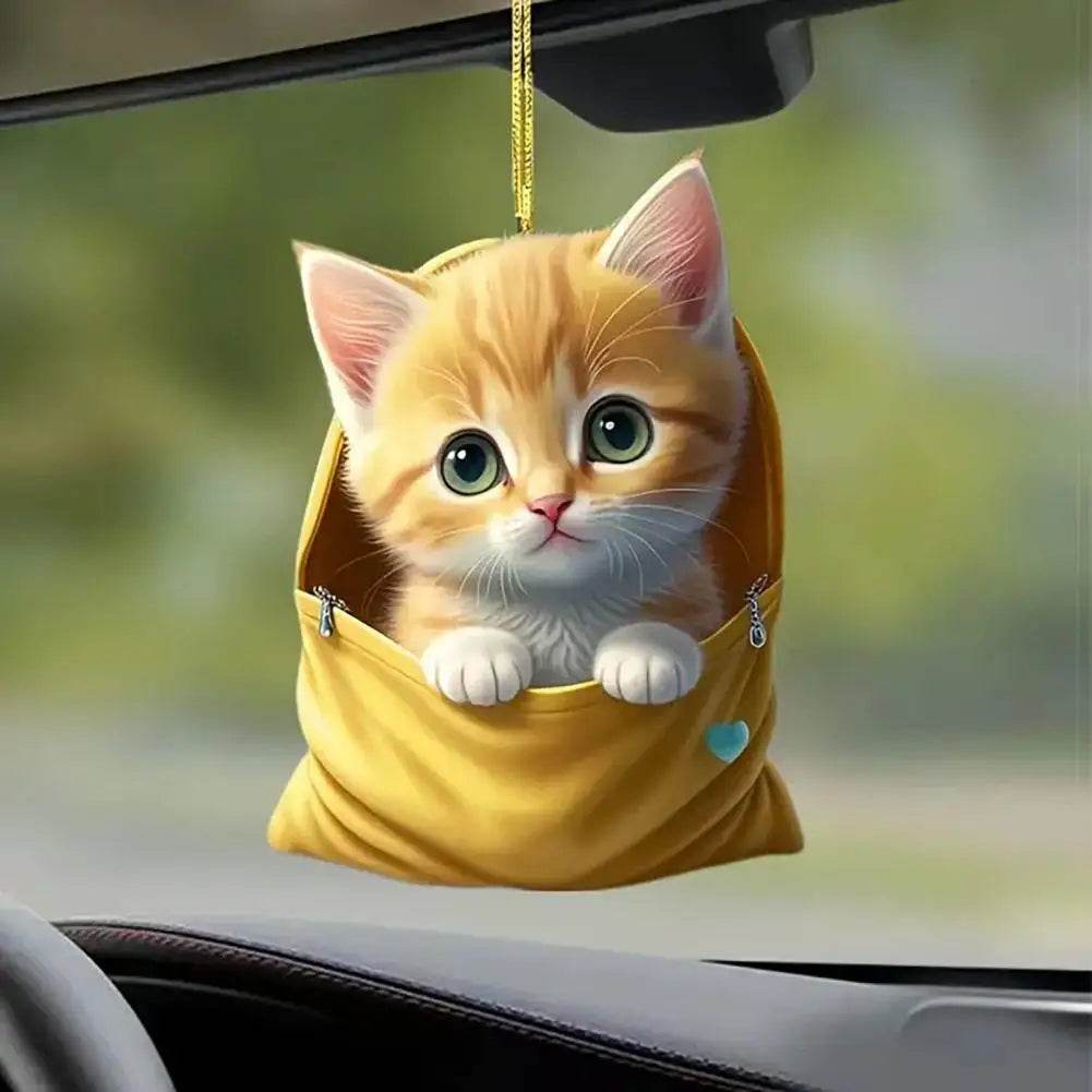 Adorable Cat Hanging Ornament ( 1 PCs / 9 PCs) - Montero Milan
