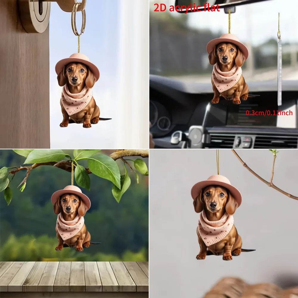Adorable Puppy Hanging Ornament - Montero Milan